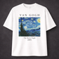 Van Gogh The Starry Night Oversized T-Shirt