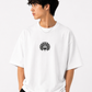 Peacock Botanical Oversized T-Shirt