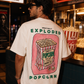 Spiritually Exploded Popcorn Oversized T-Shirt