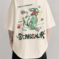 Dinosaur Doodle Oversized T-Shirt