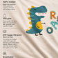 Dinosaur Doodle Oversized T-Shirt