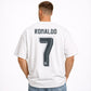 Cristiano Ronaldo 7 Graphic Oversized T-Shirt