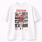 Cristiano Ronaldo 7 Graphic Oversized T-Shirt
