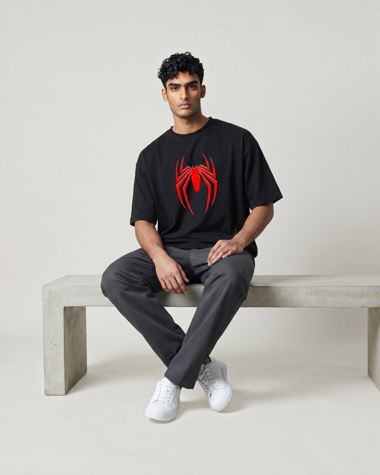 Spider-Man Brand New Day Oversized T-Shirt – Marvel Superhero Graphic Streetwear Tee