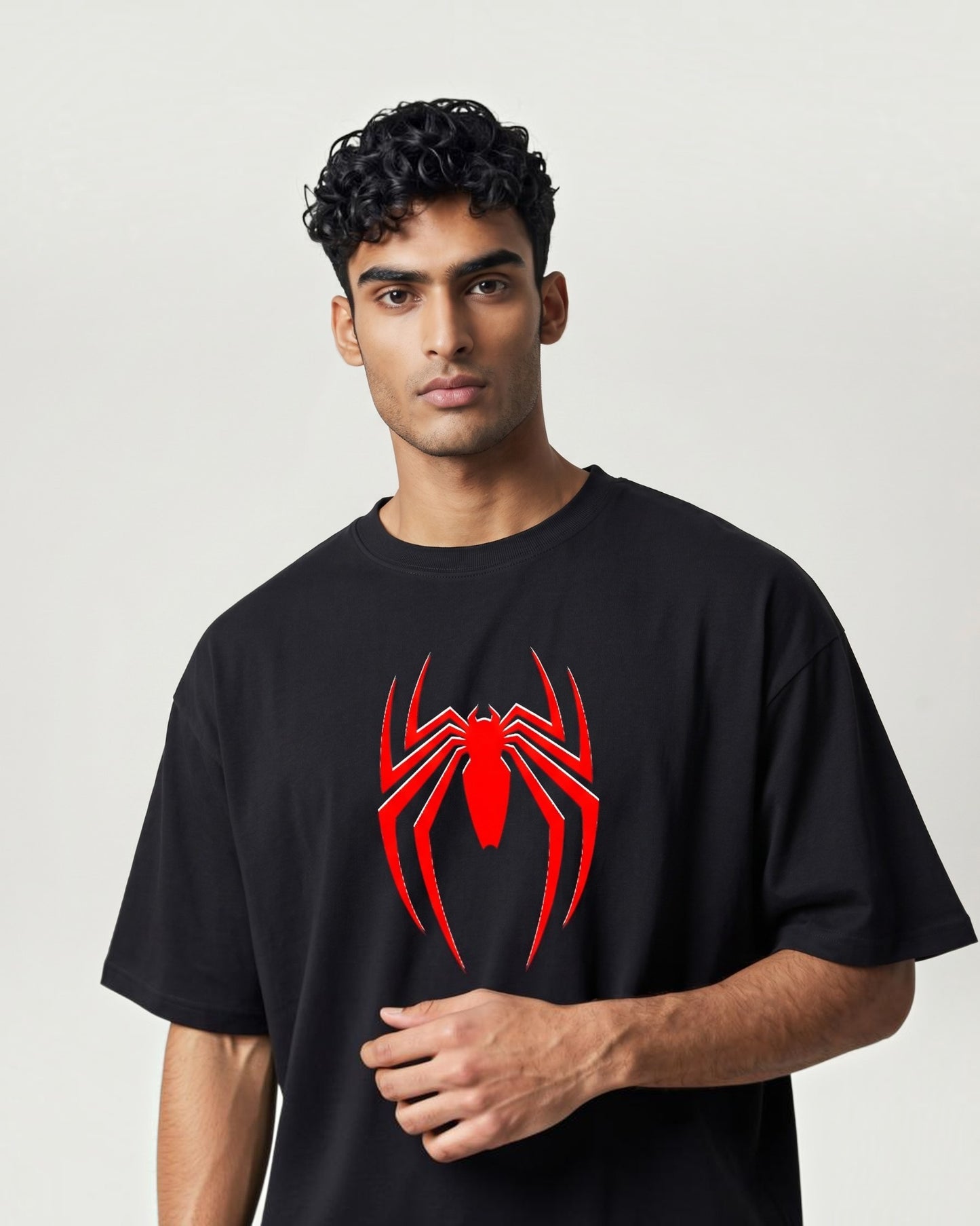 Spider-Man Brand New Day Oversized T-Shirt – Marvel Superhero Graphic Streetwear Tee